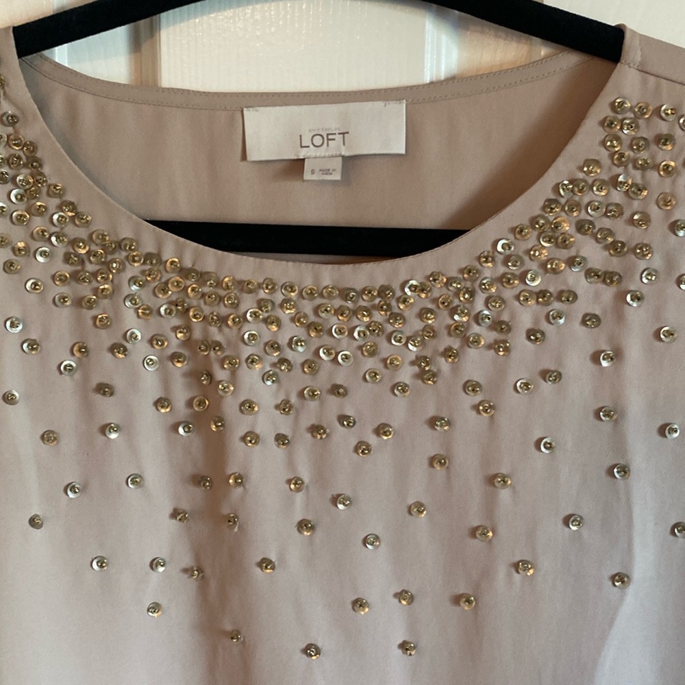 Loft Sequin Blouse - image 1